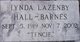 Lynda Lazenby Hall “Tencie” Barnes Photo