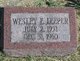  Wesley Earl Leeper
