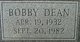  Bobby Dean Quisenberry