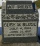  Susanna M “Susy” <I>Smith</I> Blose