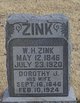  Dorothy Jane <I>Hibbs</I> Zink