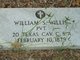 Pvt William S. Willis