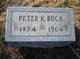  Peter K Buck