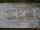  Henrietta <I>Bradley</I> Douglas