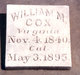  William McComas Cox