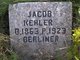  Jacob Kaethler “Berliner” Kehler