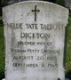  Nellie Tate <I>Talbott</I> Dickson