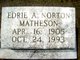  Edrie Alice <I>Norton</I> Matheson