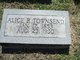  Alice G <I>Post</I> Hovey Townsend