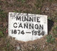  Minnie Cannon