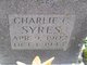  Charles C. Syres