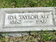  Ida <I>Taylor</I> Alt