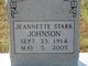  Jeannette <I>Stark</I> Johnson