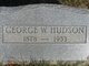  George W Hudson