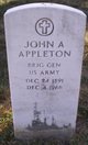 BG John Adams Appleton