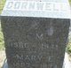  Mary E. <I>Kiefner</I> Cornwell