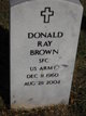  Donald Ray Brown