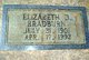  Elizabeth D. Bradburn
