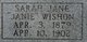  Sarah Jane “Janie” <I>Wishon</I> McDaniel