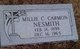  Millie Canzada <I>Carmon</I> Nesmith
