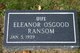  Eleanor <I>Osgood</I> Ransom