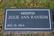  Julie Ann Ransom