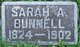  Sarah A <I>Smith</I> Bunnell