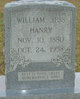  William Jess Hanry