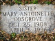 Sister Mary Antoinette “Toi” Cosgrove