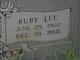  Ruby Lee <I>Merideth</I> Noble