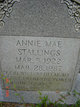  Annie Mae Stallings