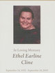  Ethel Earline <I>Birdwell</I> Cline