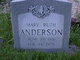  Mary Ruth Anderson