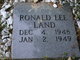  Ronald Lee Land