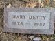  Mary Detty