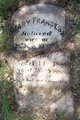  Mary Frances <I>Webster</I> Fix
