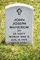 John Joseph Mangrum Photo