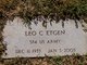  Leo Clement “Pappy” Etgen