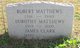  Robert E. Matthews