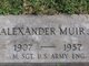  Alexander “Bud” Muir Jr.