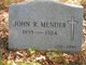  John R Mender