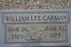  William Lee Carman