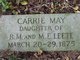  Carrie May Leete