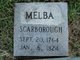  William Milborn “Melba” Scarborough