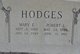  Mary E <I>Whitley</I> Hodges