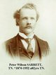  Peter Wilson Sarrette