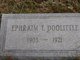  Ephraim T Doolittle