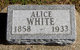  Alice Estell <I>Underwood</I> White