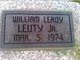  William Leroy Leuty