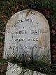  Samuel “Sammy” Carr